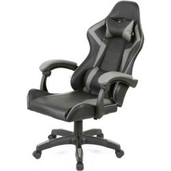 Крісло ігрове Аклас Бешкет ANF підліткове Чорний (PU-чорний/сірий) (00160338) - Картинка 7