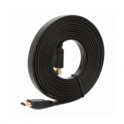   HDMI M to HDMI M 5.0m V1.4 black Merlion (YT-HDMI(M)/(M)SLIM-5.0m/01072)