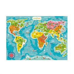 Пазл DoDo Карта Мира (300704) - Картинка 3