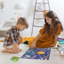 Пазл DoDo Ищи и находи Безумный космос, 100 элементов (300668) - Картинка 7