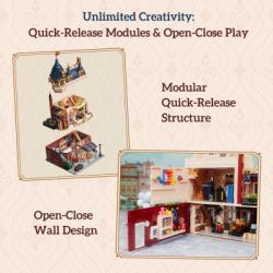 Конструктор Pantasy Магазин игрушек (85031) - Картинка 4