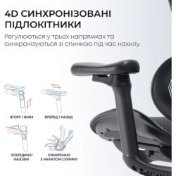 Офисное кресло Sihoo DORO C300L Mesh Black (DORO-C300L-A3-101) - Картинка 11