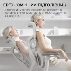 Офисное кресло Sihoo DORO S100 Mesh White (S100-M302) - Картинка 10