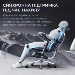 Офисное кресло Sihoo DORO S300 Mesh Dark Grey (S300-M201) - Картинка 11