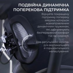Офисное кресло Sihoo DORO S300 Mesh Dark Grey (S300-M201) - Картинка 8