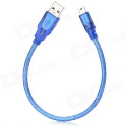 ���� ������ USB 2.0 AM to Mini 5P 0.3m blue Ritar (YT-C/AM-0.3MnBl/10336)