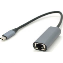 Перехідник USB-C to RJ45 0.18m 1000Mbps gray Voltronic (YT-Type-C(M)/RJ-45(F)-G/27033) - Картинка 3