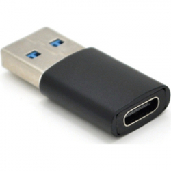 ���������� USB 3.0 M to USB-C F black VEGGIEG (TC-106)