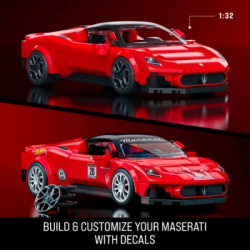 Конструктор Mattel Brick Shop Hot Wheels Speed Maserati 250 деталей (JFR90) - Картинка 2