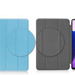 ����� �� �������� BeCover Smart Case Samsung Galaxy Tab S10 Lite SM-X400/406 10.9" Light Blue (713841) - �������� 4