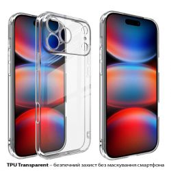 ����� ��� ���������� �������� BeCover Apple iPhone 17 Pro Max Transparent (713763) - �������� 2