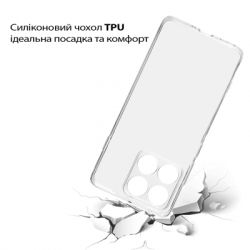 Чохол до мобільного телефона BeCover Motorola Edge 60 Pro Transparent (713775) - Картинка 3
