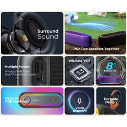 Акустическая система Havit HV-SK810BT RGB Black (HV-SK810BT) - Картинка 5