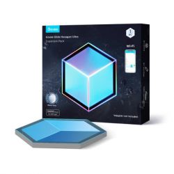 Светильник Govee H106A Glide Hexagon Light Panels Ultra Expansion Pack, 1pc, RGBIC, Wi-Fi/Bluetooth, Purple (H106A007-OF-EU) - Картинка 2
