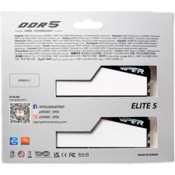 Модуль памяти для компьютера DDR5 64GB (2x32GB) 6400 MHz Viper Elite 5 Patriot (VEB564G6432KW) - Картинка 8