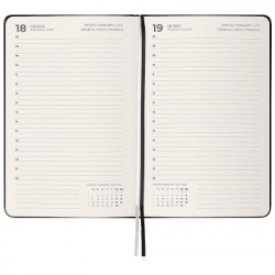 Еженедельник Axent датированный 2026 Grand Strong, 195х255, черный (8830-26-01-A) - Картинка 3