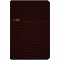 Еженедельник Axent датированный 2026 Partner Traces, 145х210, коричневый (8829-26-3-A) - Картинка 2