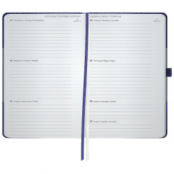 Еженедельник Axent датированный 2026 Partner Lines 125х195, темно-синий (8515-26-02-A) - Картинка 5