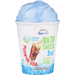 Бомбочка для ванни AquaShine Rainbow Набір Феєрична кола Бомба-кекс для ванн і Морська сіль з екстрактом алое вера (4820240940364) - Картинка 2