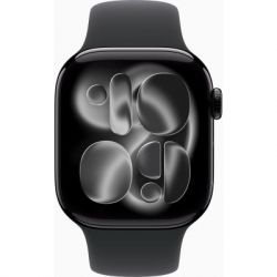�����-�������� Apple Watch Series 11�GPS�42mm�Jet Black Aluminium Case with Black Sport Band - S/M (MEQT4RK/A) - �������� 2