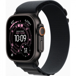 - Apple Watch Ultra 3GPS + Cellular49mmBlack Titanium Case with Black Alpine Loop - Large (MF0X4QP/A)