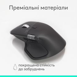 Мышка Logitech MX Master 4 for Business Wireless/Bluetooth Graphite (910-007617) - Картинка 3