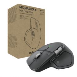  Logitech MX Master 4 for Business Wireless/Bluetooth Graphite (910-007617)