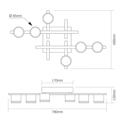 ��������� Videx �� ����� 6xGX53 (VL-SPF31-6W) - �������� 3