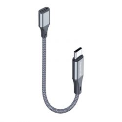  USB-C M to Lightning F 0.17m gray ColorWay (CW-AD-CL) -  3