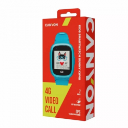 Смарт-годинник Canyon Sunny KW-48 Video 4G GPS Games Music Blue (CNE-KW48BL) - Картинка 6