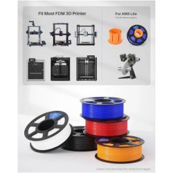 ������� ��� 3D-�������� ELEGOO PETG 1��, 1.75��, black (50.203.0385) - �������� 3