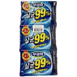    Mukunghwa 99% Sterilization Laundry Soap  3  230  (4820019803227)