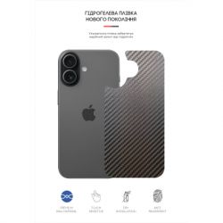 Пленка защитная Armorstandart Back panel Carbone Apple iPhone 17 (ARM86191) - Картинка 2