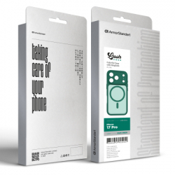 ����� ��� ���������� �������� Armorstandart Lush MagCase Apple iPhone 17 Pro Dark Green (ARM87491) - �������� 3