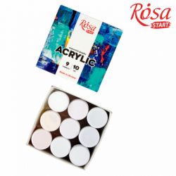 Акриловые краски Rosa START COLOR 9 x10мл (4823098530992) - Картинка 3