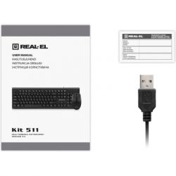 Комплект REAL-EL Kit 511 USB Black (EL123100052) - Картинка 11