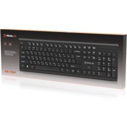 Клавиатура REAL-EL RK-507 USB Black (EL123100050) - Картинка 8