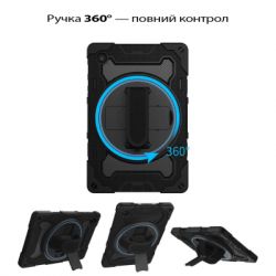 Чохол до планшета BeCover Horizontal handle Samsung Galaxy Tab A11 Plus SM-X236B 11.0" Black (713941) - Картинка 3