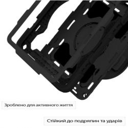    BeCover Horizontal handle Samsung Galaxy Tab A11 SM-X133/X135 8.7" Black (713940) -  5