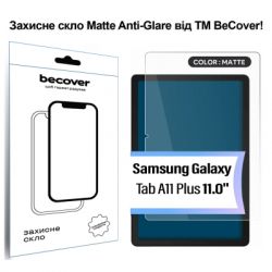 ������ �������� BeCover Matte Anti-Glare Samsung Galaxy Tab A11 Plus SM-X236B 11.0" (713939)