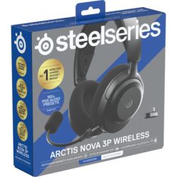 Навушники SteelSeries Arctis Nova 3P Wireless MultiPlatform Black (61686) - Картинка 5