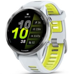 �����-�������� Garmin Forerunner 970, Whitestone/Amp Yellow, GPS (010-02969-11)