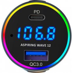 FM модулятор Aspiring Wave 12, 48W (TC-WA12) - Картинка 4