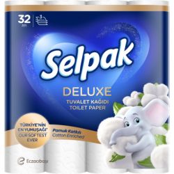 Туалетний папір Selpak Deluxe 3 шари 32 рулони (8690530044753) - Картинка 5