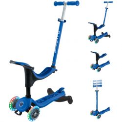 Самокат Globber Go Up Sporty 360 колеса з підсвіткою Синій (456-600) - Картинка 7