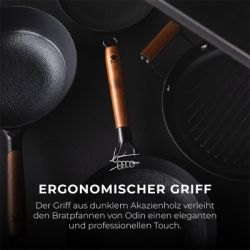 Набір сковорідок чавунних MasterPro Odin, 20/24 см (BGKIT-0083) - Картинка 5