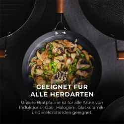 Набір сковорідок чавунних MasterPro Odin, 20/24 см (BGKIT-0083) - Картинка 6