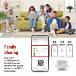 Модуль управління розумним будинком EMOS H5101 ZigBee 3.0 1-Channel (H5101) - Картинка 10