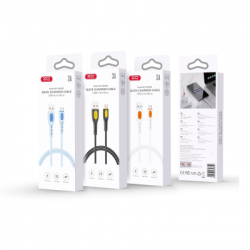 Дата кабель USB 2.0 AM to Micro 5P 1.0m black XO (NB280_M_Black) - Картинка 2