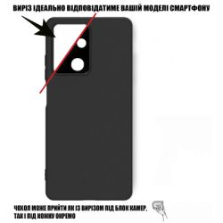 Чехол для мобильного телефона BeCover Silicone Xiaomi Redmi 15 Black (713782) - Картинка 6